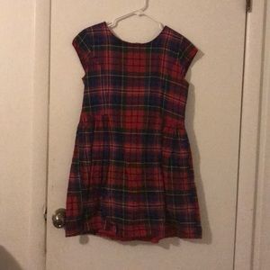 Beautiful plaid girls dress